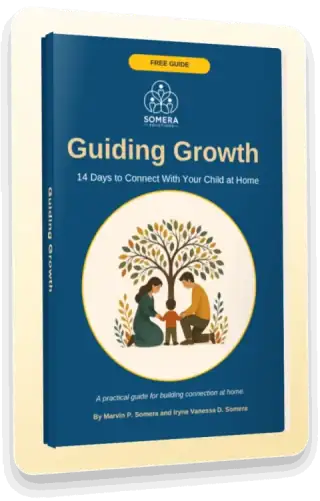 Guiding Growth: 14 Days to Connect With Your Child at Home — free guide by Marvin P. Somera and Iryne Vanessa D. Somera